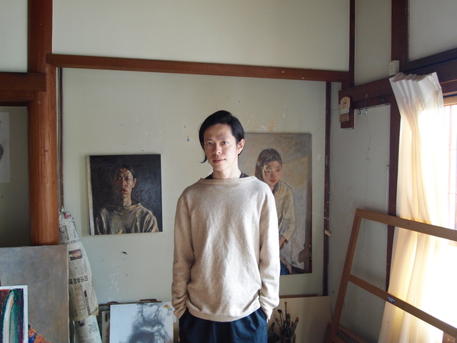 Kouta Sasai dans son atelier